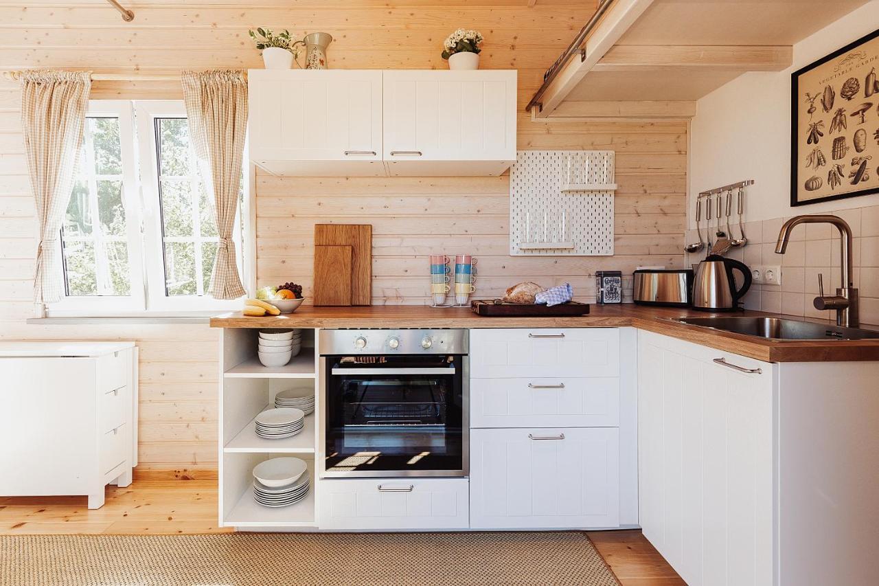 Tinyhouse Am Obsthain 坡瑟利特兹 外观 照片